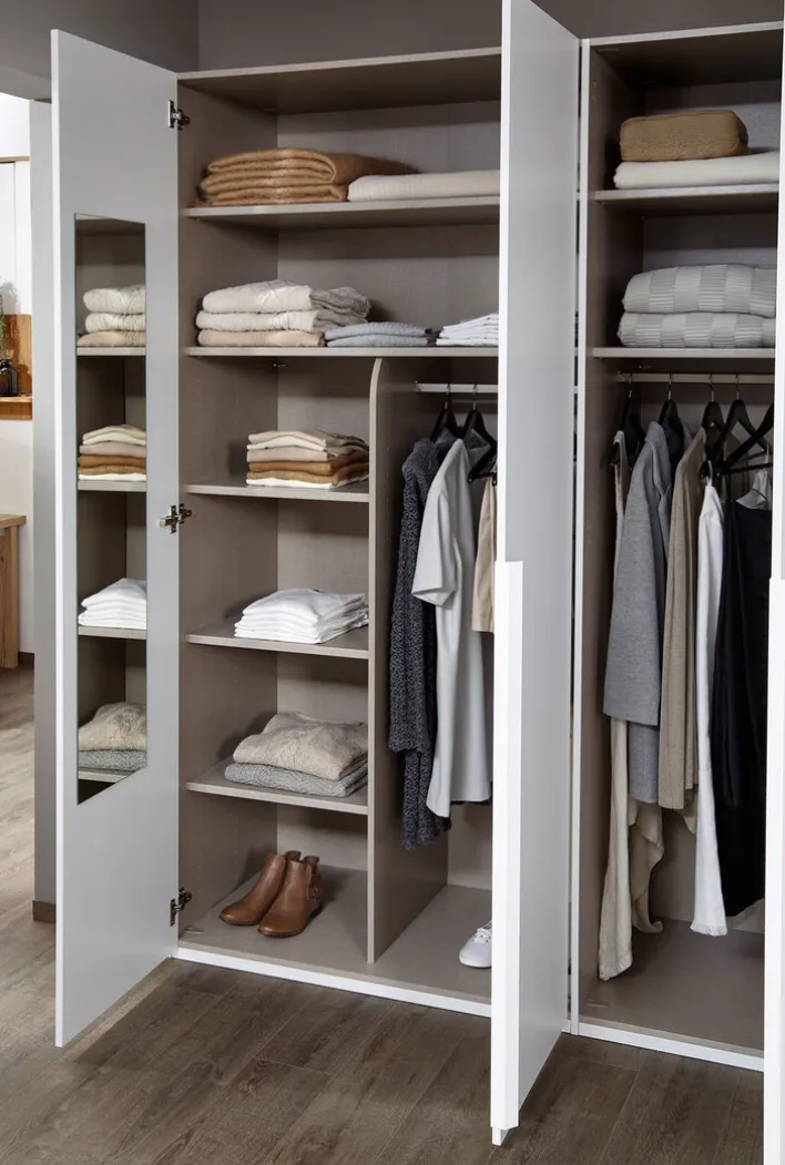 Kleiderschrank PURISMA weiß