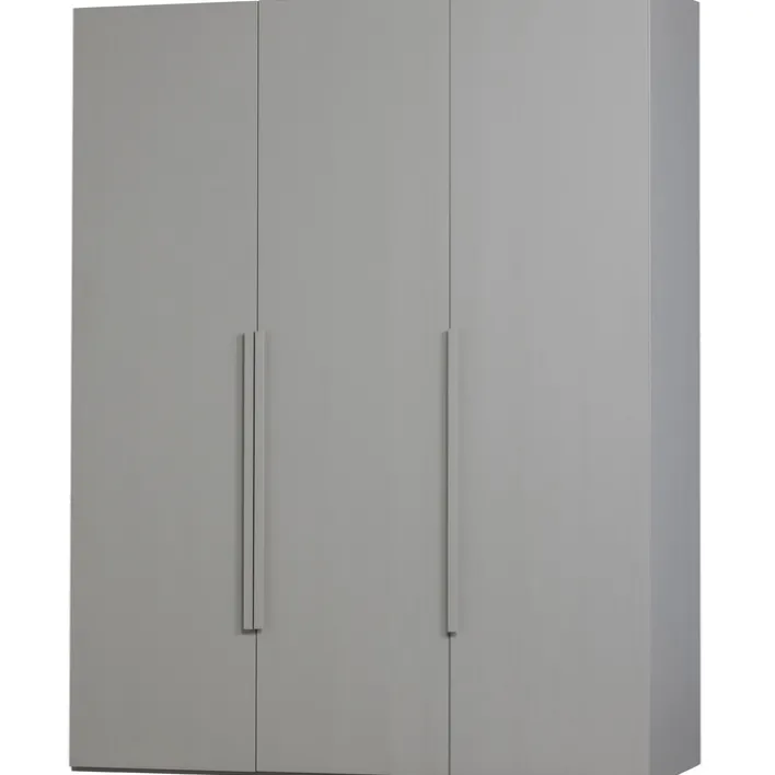 Kleiderschrank RENS 165 x 210 cm Kieselgrau