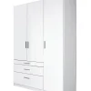 Kleiderschrank SELF DARIA 136 x 197 cm Alpinweiß