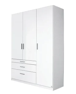 Kleiderschrank SELF DARIA 136 x 197 cm Alpinweiß