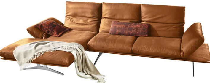 KOINOR Ecksofa FRANCIS L-II India Leder karma