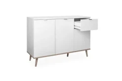 Kommode GÖTEBORG 120 x 85 cm weiß