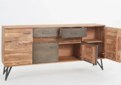 Kommode HAWK braun /schwarz