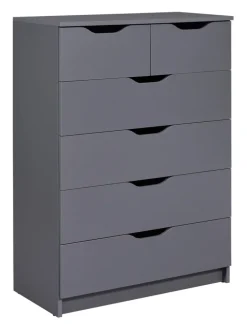 Kommode LION 82 x 112 cm graphitgrau