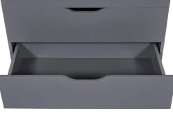 Kommode LION 82 x 112 cm graphitgrau