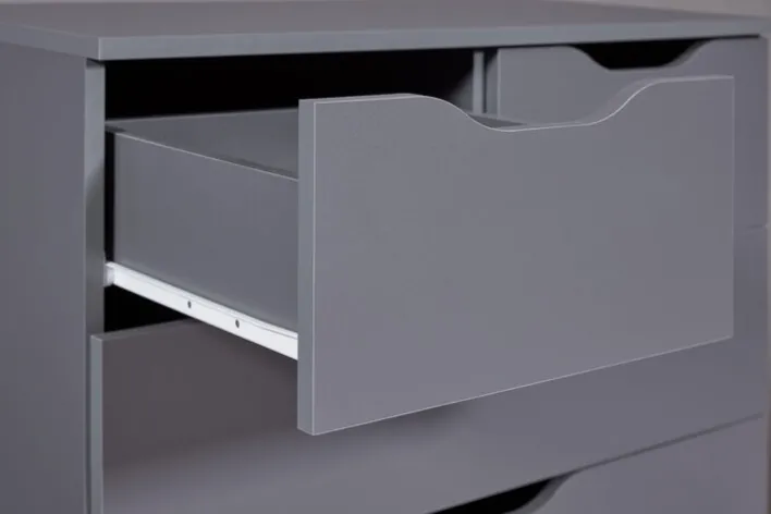 Kommode LION 82 x 112 cm graphitgrau