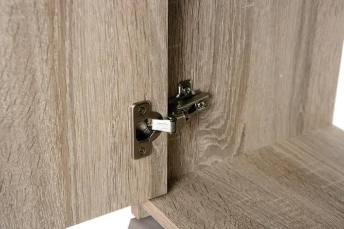 Kommode MARLON braun/ weiß