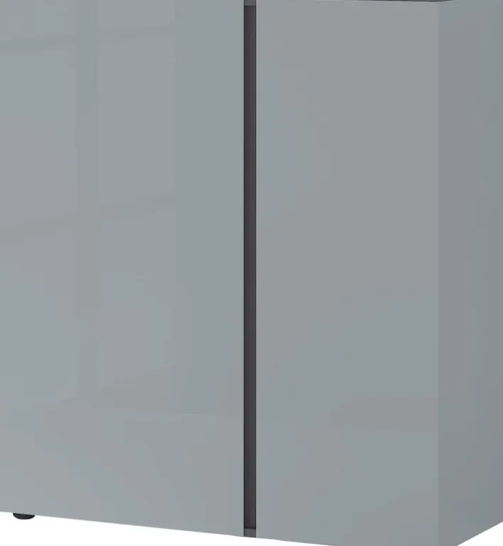 Kommode MATZ 2-türig grau