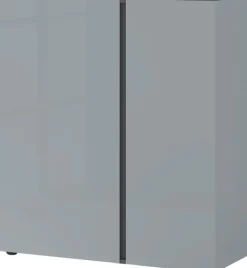 Kommode MATZ 2-türig grau