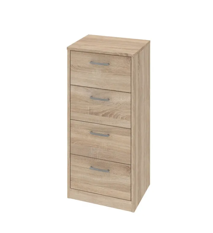 Kommode MEGA SOFT 38 x 85 cm Eiche sägerau