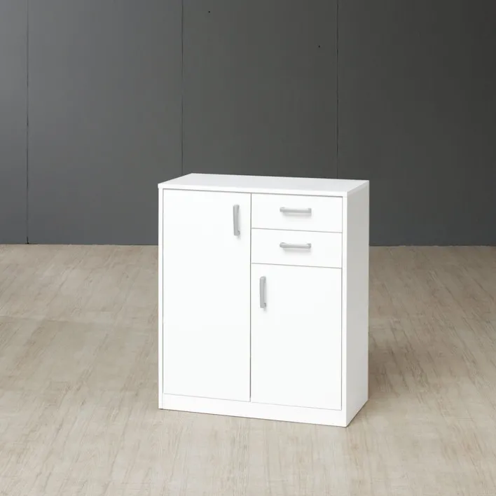 Kommode MEGA SOFT 72 x 85 x 37 cm weiß