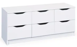 Kommode NOAH 6-B weiß