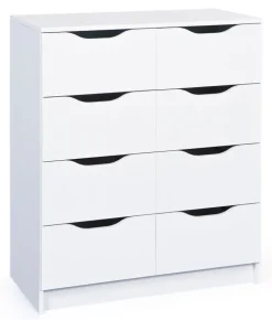 Kommode NOAH 8-H weiß