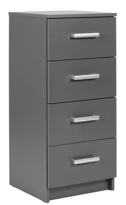 Kommode ROBERT 4 grau