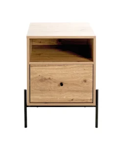 Konsole 45 x 60 cm braun/schwarz