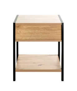 Konsole 48 x 43 cm braun/schwarz