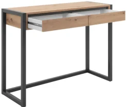 Konsole DENVER 100 x 35 cm anthrazit/ Artisan Eiche