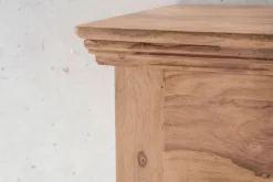 Konsolentisch 110 x 76 cm Akazie braun