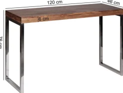 Konsolentisch GUNA120 x 45 cm braun
