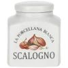 LA PORCELLANA BIANCA Vorratsdose CONSERVA Scalogno 1,8 Liter