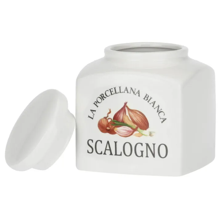 LA PORCELLANA BIANCA Vorratsdose CONSERVA Scalogno 1,8 Liter