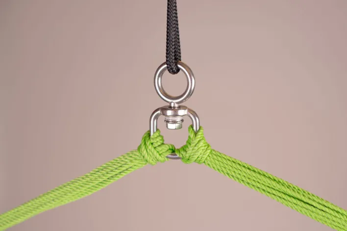 LA SIESTA Hängesessel Basic DOMINGO 140 cm Lime