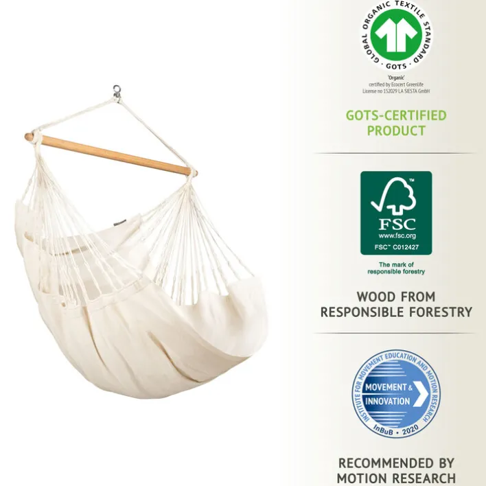 LA SIESTA Hängesessel Comfort HABANA Latte