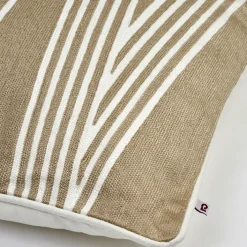 LAMBERT Dekokissen NIZZA 50 x 50 cm natur/weiß