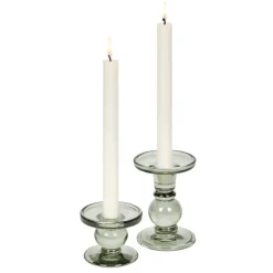 LAMBERT Kerzenständer ANDRATX 13 cm rauchgrau