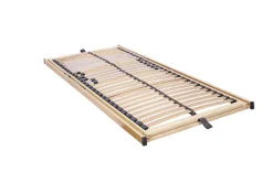 Lattenrost 90 x 200 cm braun/ grau