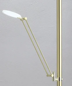 LED Deckenfluter MEMPHIS messingfarbig