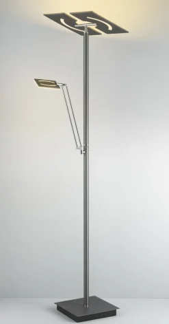 LED Deckenfluter mit Leselampe MATEO anthrazit