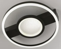 LED Deckenlampe FAY 37 cm schwarz