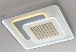 LED Deckenlampe STORM weiß /grau