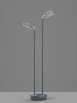 LED Stehlampe MATEO 2-flg anthrazit