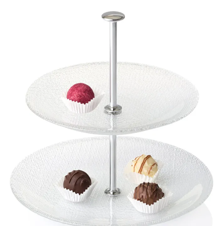 LEONARDO Etagere PRALINA 22 cm Glas