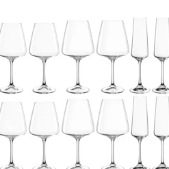 Leonardo Gläser Set PALADINO Kristallglas 12-teilig