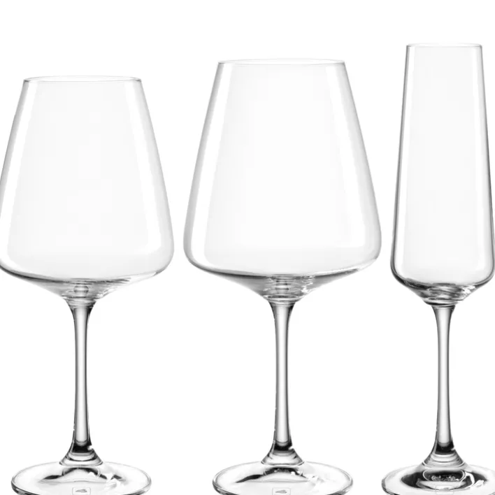 Leonardo Gläser Set PALADINO Kristallglas 12-teilig