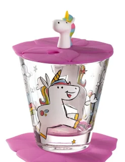 LEONARDO Kinder Trinkset BAMBINI EINHORN 3-teilig