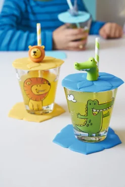 LEONARDO Kinder Trinkset BAMBINI LÖWE 3-teilig