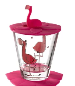 LEONARDO Kinder Trinkset BAMBINI FLAMINGO 3-teilig