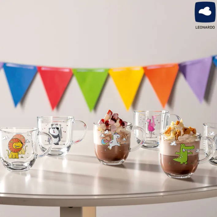 LEONARDO Kindergeschirr Tasse BAMBINI LÖWE