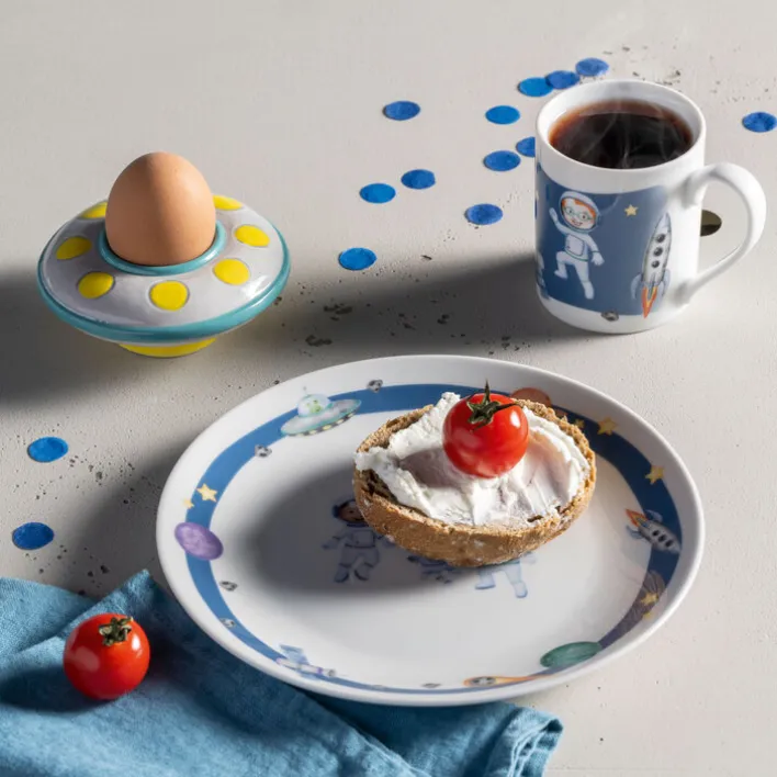 LEONARDO Kindergeschirrset BAMBINI AVVENTURA Weltall 3-teilig