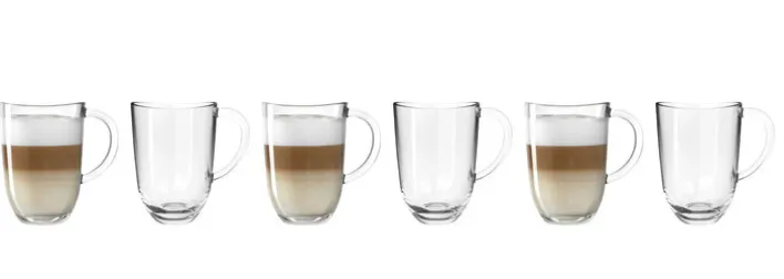 LEONARDO Latte Macchiato Tasse NAPOLI 6er Set