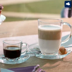 LEONARDO Latte Macchiato Tasse NAPOLI 6er Set
