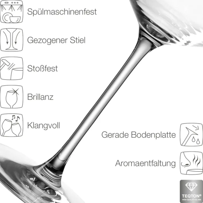 Leonardo Rotweinglas PUCCINI Kristallglas 750 ml