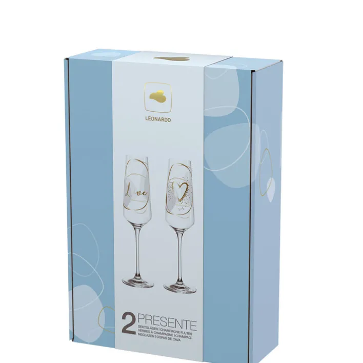 LEONARDO Sektglas PRESENTE LOVE 2er Set