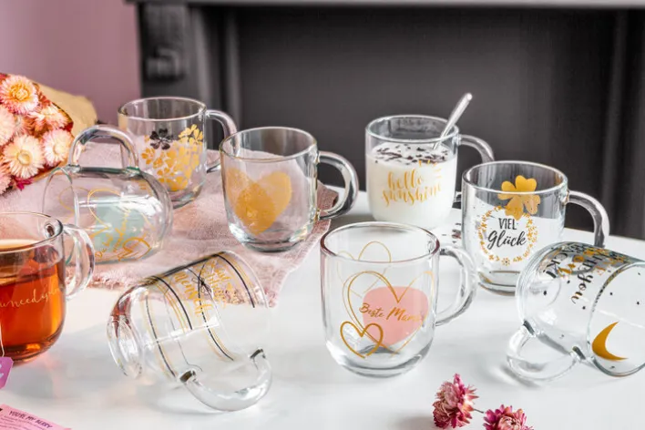 LEONARDO Tasse FINGERABDRUCK 400 ml Glas