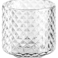 LEONARDO Tischlicht RAUTE 10 x 10 cm