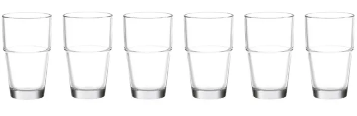 LEONARDO Trinkglas SOLO 6er Set - je 370 ml